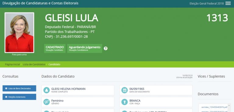 Reprodução TSE