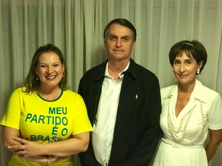 Jair Bolsonaro e Joice Hasselmann