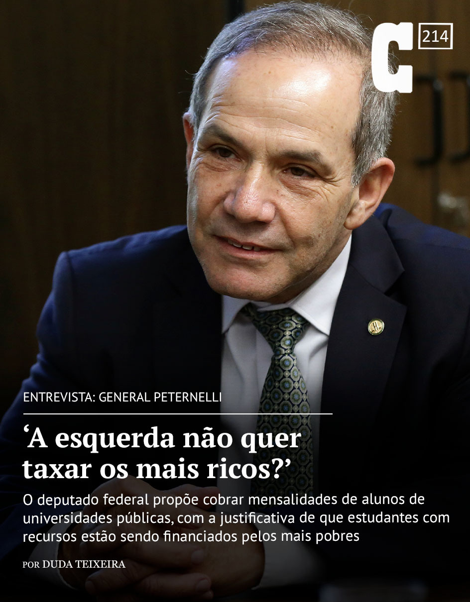 Entrevista deputado federal General Peternelli