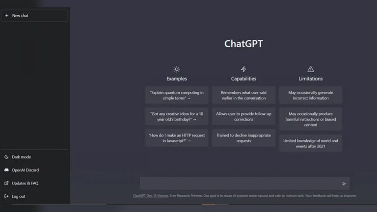 ChatGPT começa a testar anúncios
