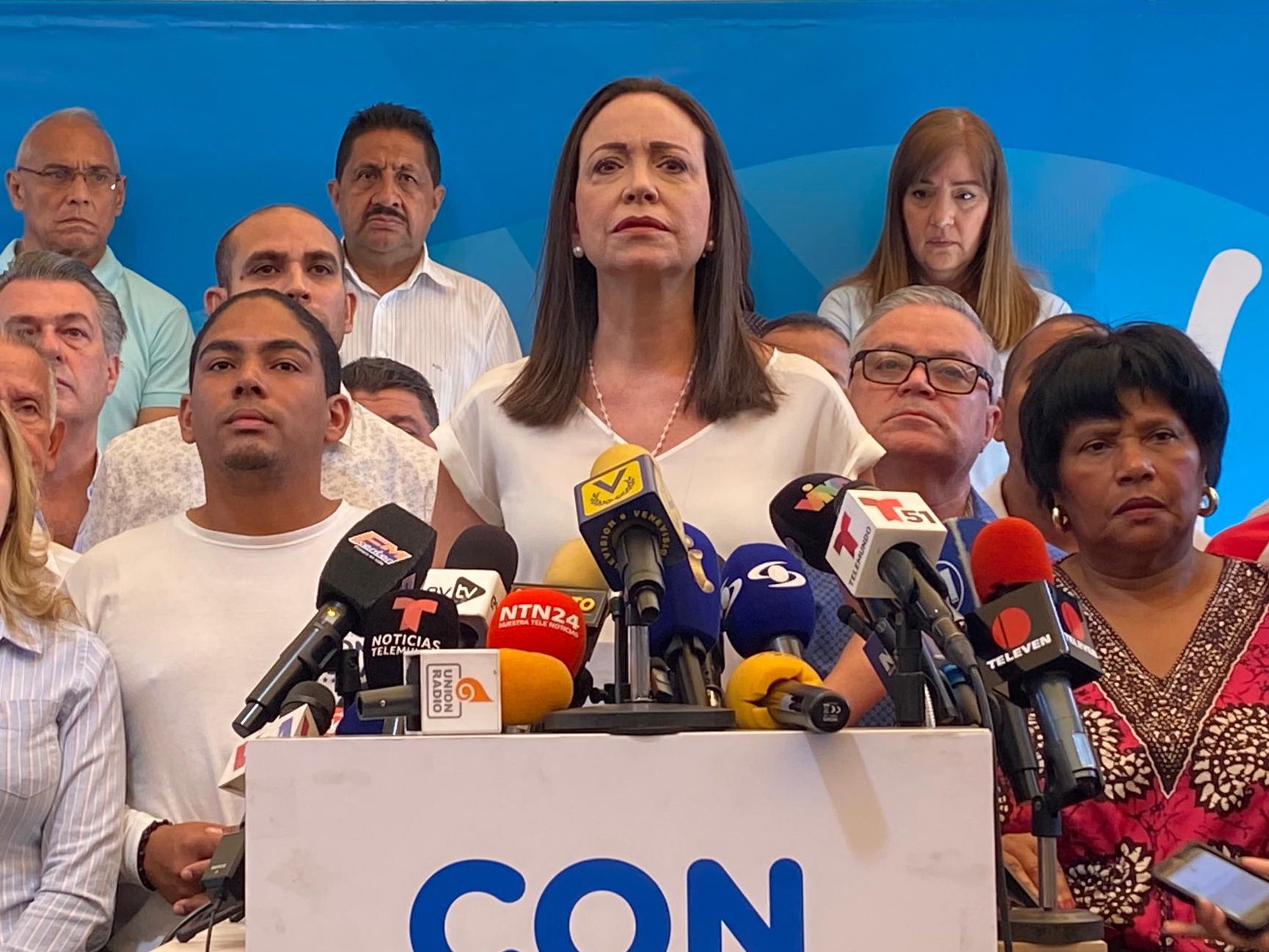 María Corina contra o "socialismo empobrecedor"