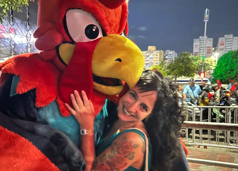 Na Disney chavista, assessora de Mercadante comemora 