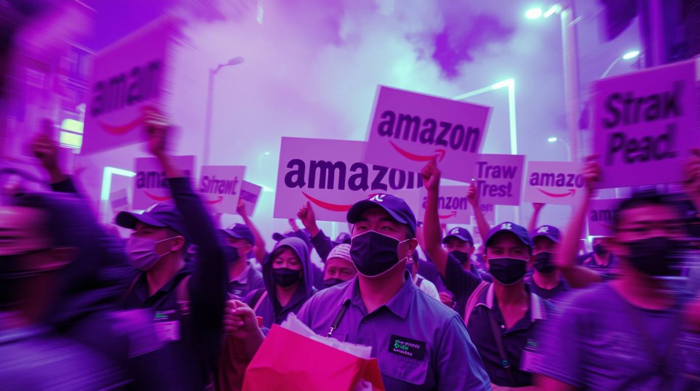 Amazon enfrenta ameaça de greve nos EUA às vésperas do Natal - Crusoé