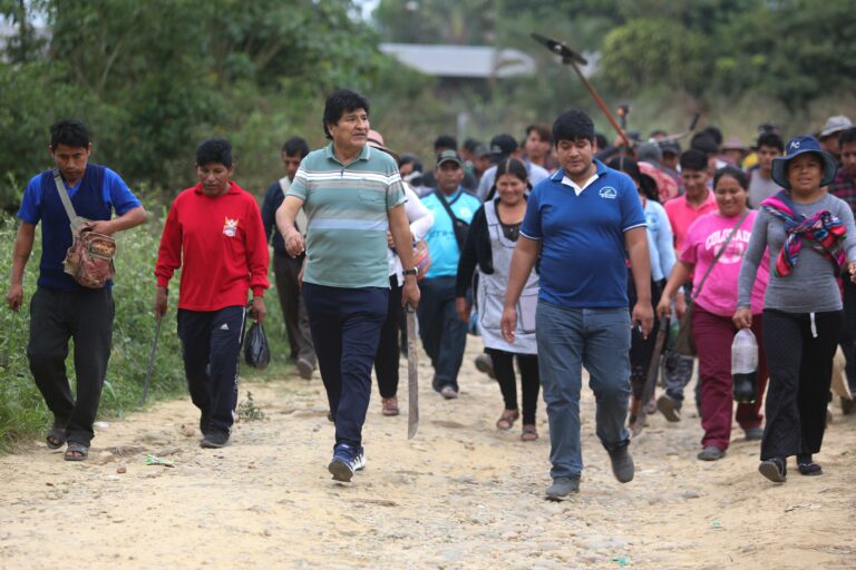 O facão de Evo Morales