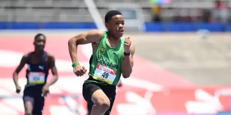 Jovem de 16 anos quebrou recorde histórico de Usain Bolt