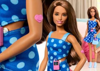 Mattel lança Barbie com doença crônica pela primeira vez na história
