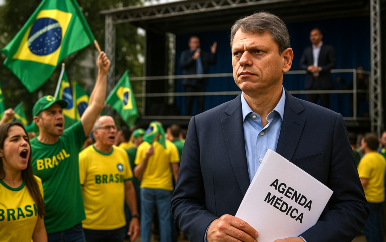 Tarcísio fora do ato bolsonarista: cálculo político?