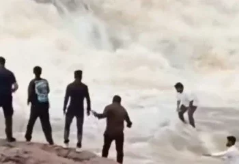Momento de horror: YouTuber de 22 anos é arrastado por cachoeira enquanto fazia vídeo com drone