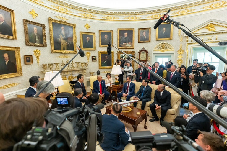 Trump contra as TVs