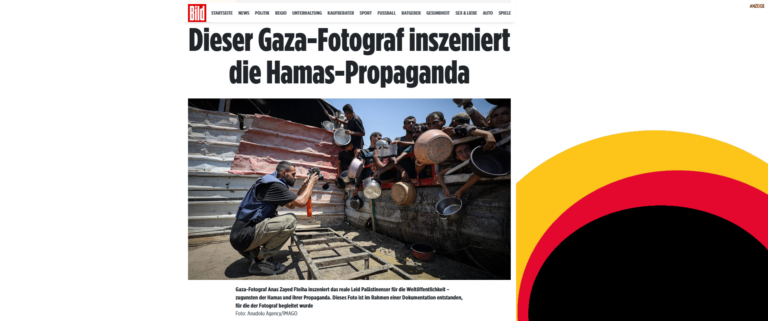 Encenação de fotos sobre fome em Gaza é exposta pelos maiores jornais alemães