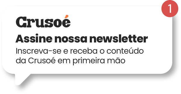 Logo laranja Crusoé