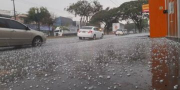 Tempestade com granizo se aproxima: Confira as regiões mais afetadas