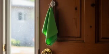 O que significa pendurar um lenço verde na porta, segundo o Feng Shui