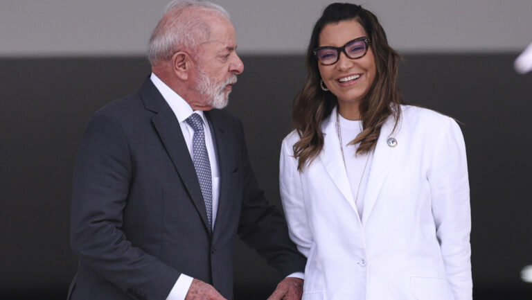 Janja chegará a Nova York três dias antes de Lula