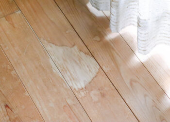 Nem água sanitária nem detergente: o método para tirar manchas de umidade da madeira, segundo uma especialista