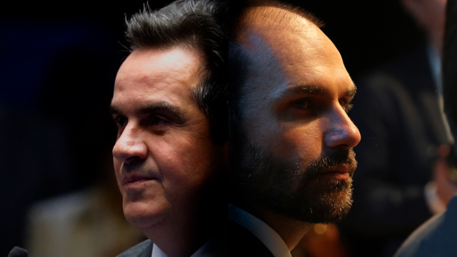 A treta entre os 'prezados' Ciro Nogueira e Eduardo Bolsonaro