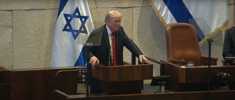 Trump tenta interferir na Justiça de Israel?