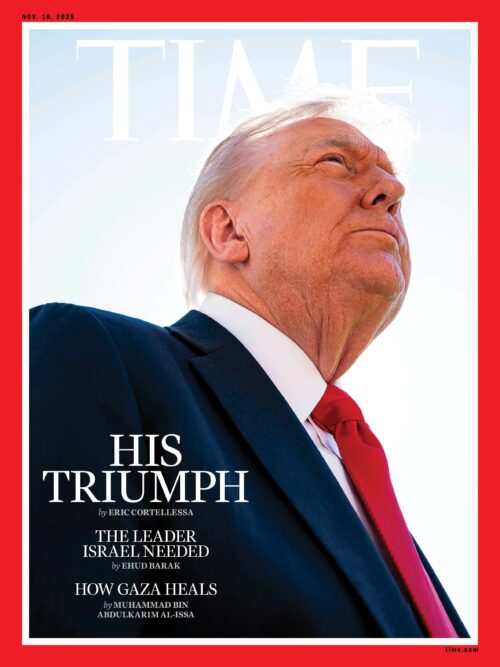 Trump na capa da Time