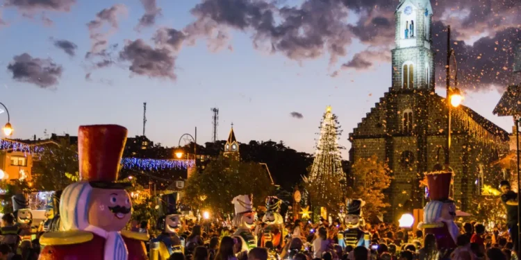 Parece Alemanha ou Áustria, mas o mercado de Natal mais bonito vai estar no Brasil