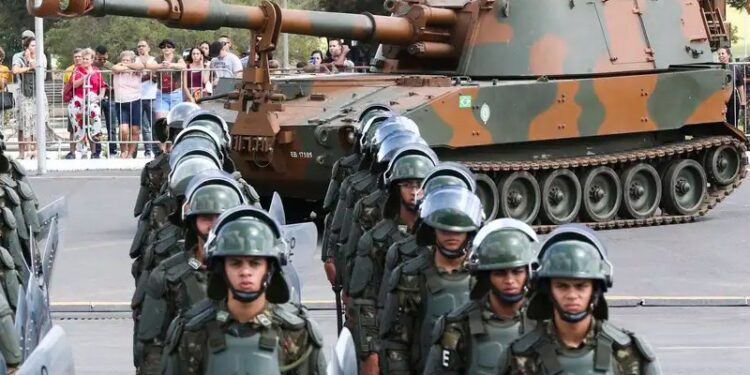 Brasil preparado pra guerra: São Paulo vira fortaleza militar com mísseis de destruição impressionante