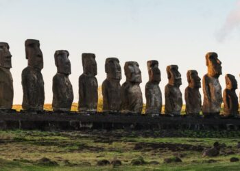Cientistas descobriram como as ‘cabeças gigantes’ chegaram à Ilha de Páscoa
