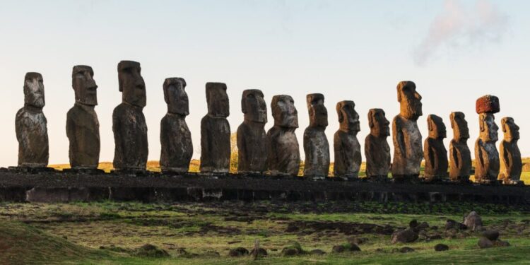 Cientistas descobriram como as ‘cabeças gigantes’ chegaram à Ilha de Páscoa