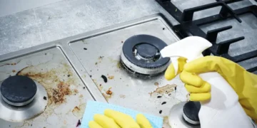 Para que serve borrifar vinagre no fogão uma vez por mês, segundo especialistas
