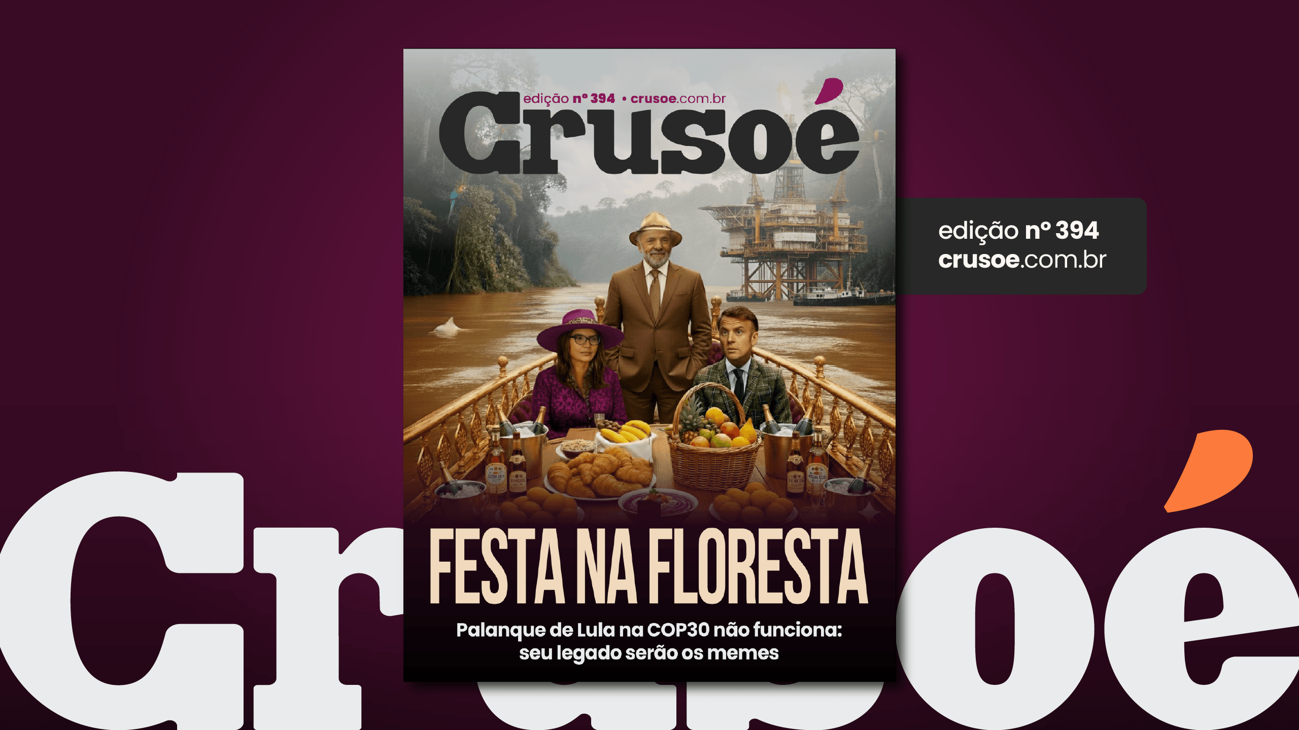 Crusoé nº 394: Festa na floresta