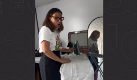 Janja passa roupa de Lula em iate na COP30