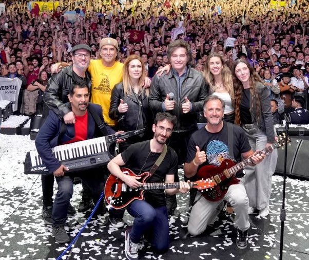 Milei vai cantar com o AC/DC?