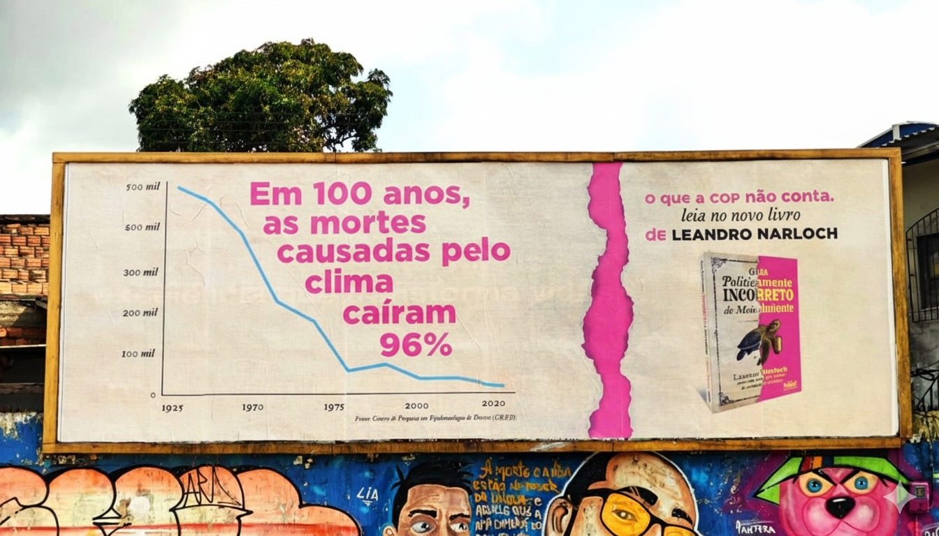 Outdoor em Belém desafia discurso catastrofista da COP30