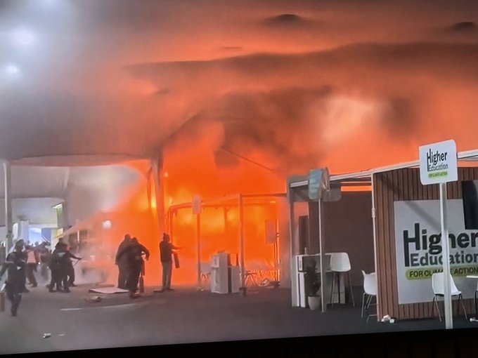 Fogo na COP30 é piada pronta