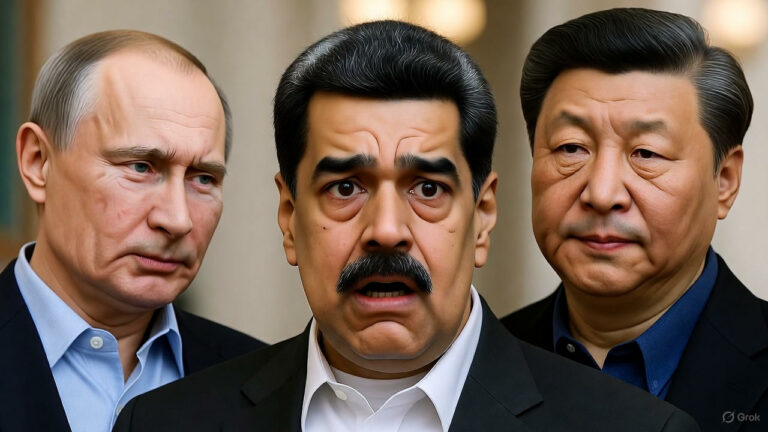 China e Rússia não movem uma palha por Maduro