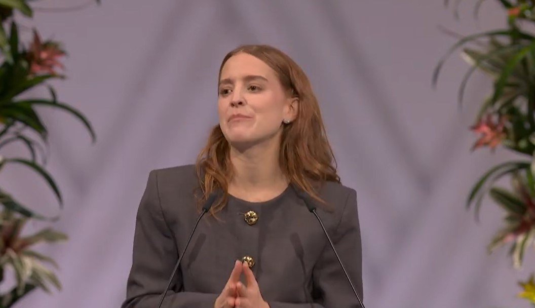 Filha de María Corina emociona no Nobel da Paz