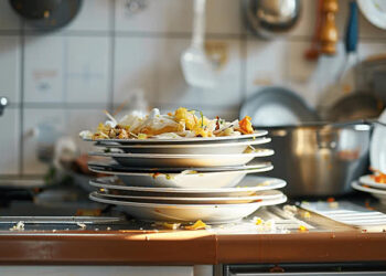 O que a forma como você empilha pratos sujos revela sobre seu senso de ordem e sua ansiedade