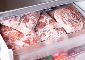 Qual é o tempo máximo que uma carne pode ficar guardada no freezer?