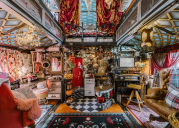 Essa "minicasa" parece ter saído de um conto de fadas com magia