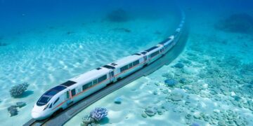 O trem submarino de alta velocidade mais longo do mundo: passará debaixo do oceano e conectará duas penínsulas em minutos