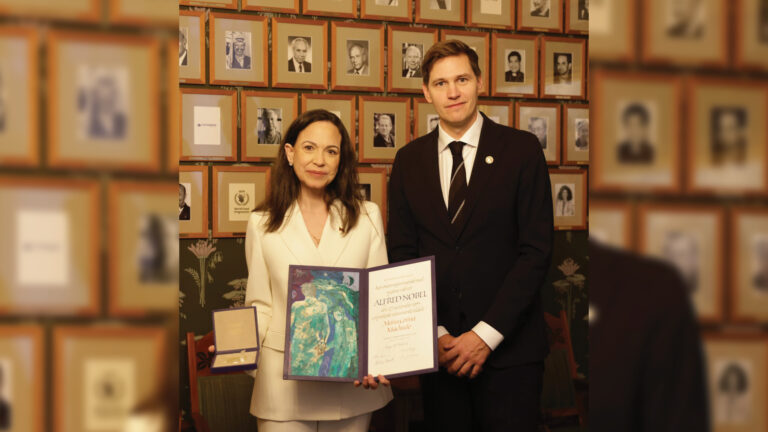 María Corina vai levar o Nobel da Paz para Trump?