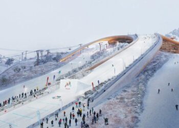 Uma potência mundial vai fazer uma “cidade de inverno” com neve artificial em uma montanha desértica