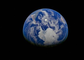 Momento mais inquietante visto do espaço: a Terra se ocultou e oito bilhões de pessoas desapareceram por alguns segundos