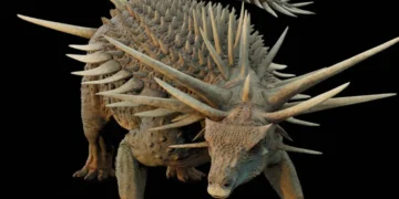 Encontrado dinossauro com “armadura de espinhos” que viveu há mais de 100 milhões de anos