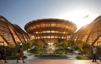 O maior aeroporto de todos: 660 mil m², R$ 65 bilhões e inauguração prevista para 2030