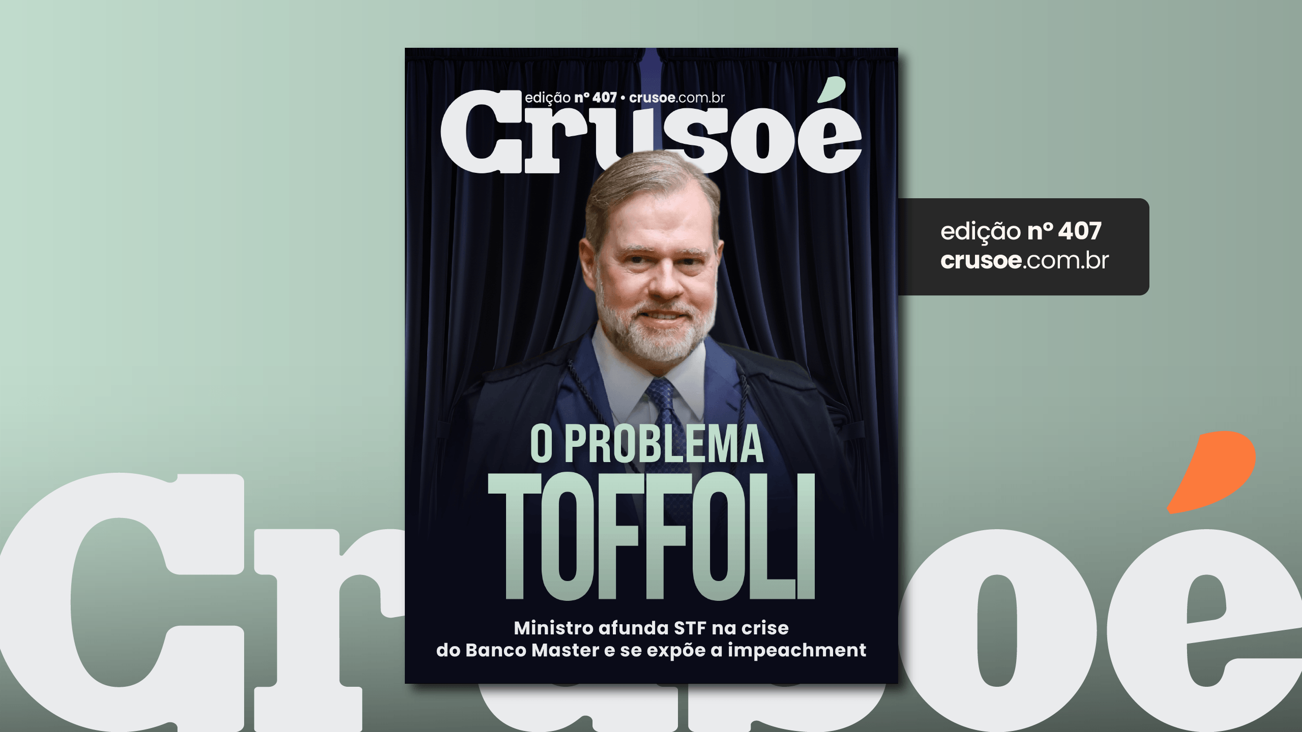 Crusoé nº 407: O problema Toffoli