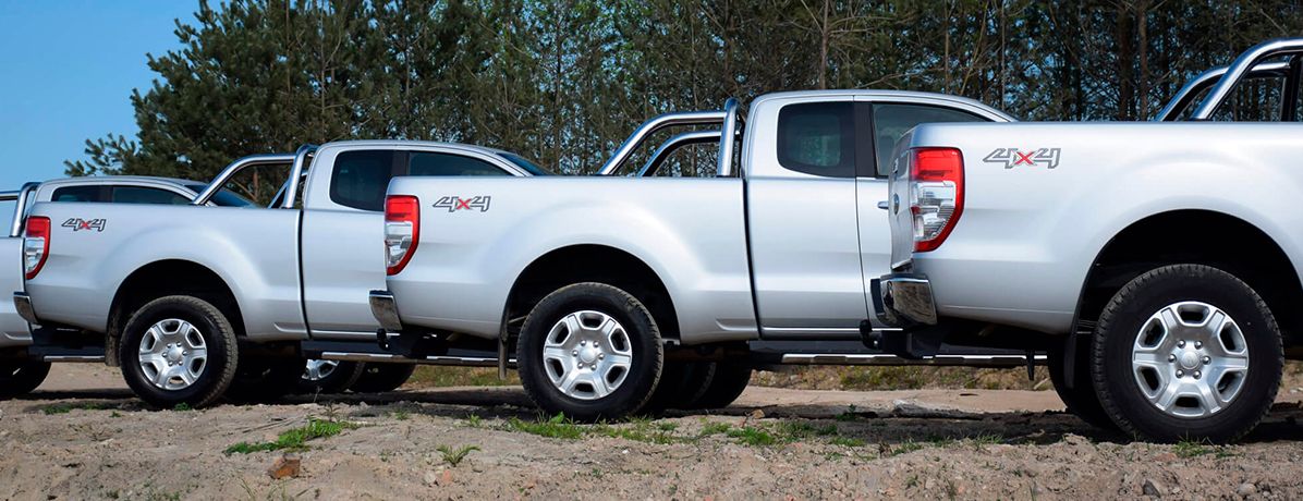 Caminhonetes que circularem desta maneira serão multadas em R$ 293,47