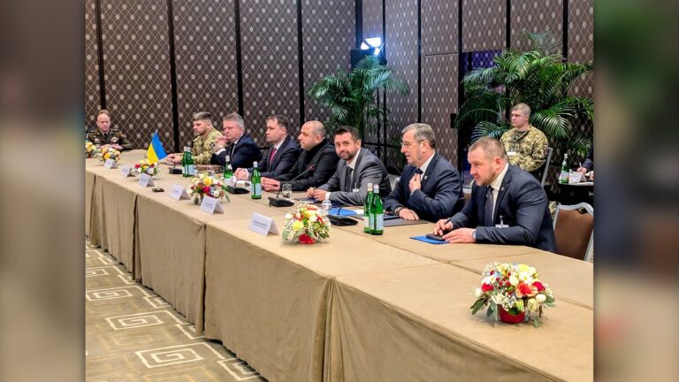 Negociações entre Rússia e Ucrânia chegam ao fim