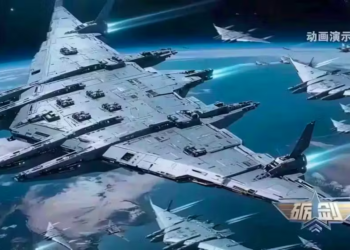 China planeja "gigante" de 242 metros que pode ir ao espaço e ser usado em guerras