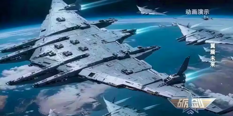 China planeja "gigante" de 242 metros que pode ir ao espaço e ser usado em guerras