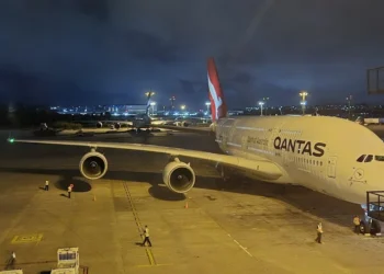 Maior avião do mundo, com capacidade para 525 passageiros, acaba de chegar ao Brasil