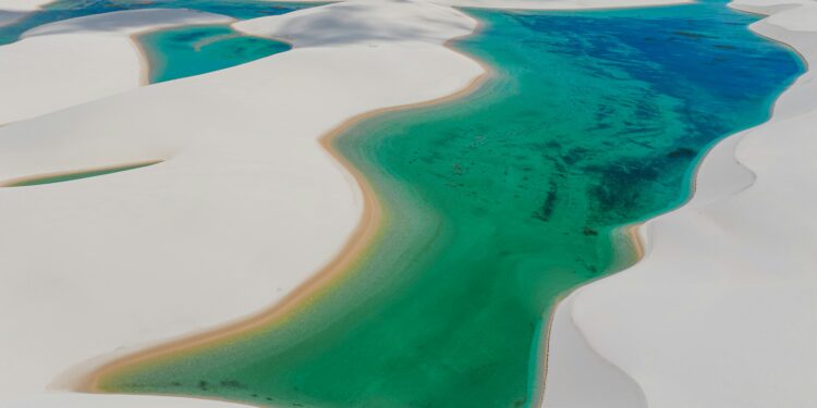 Brasil tem o "deserto" mais estranho do mundo, onde tem mais água do que areia